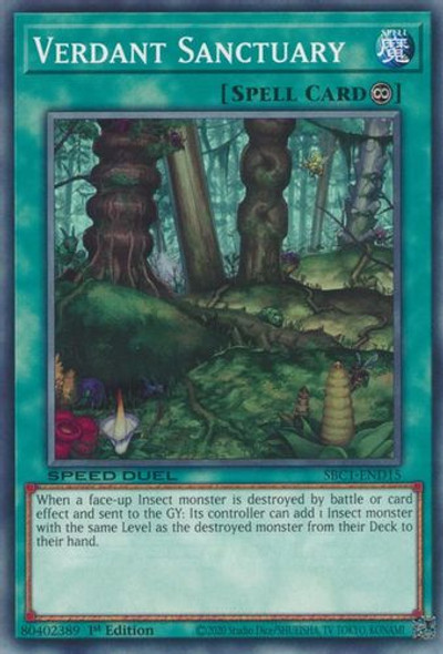 SBC1-END15 Verdant Sanctuary (Common) <1st>