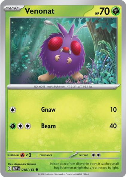 SV3A-MEW-EN-048/193C Venonat