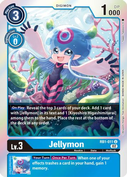 [RB01-011U] Jellymon (Foil)