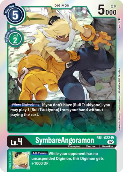 [RB01-022C] SymbareAngoramon (Foil)