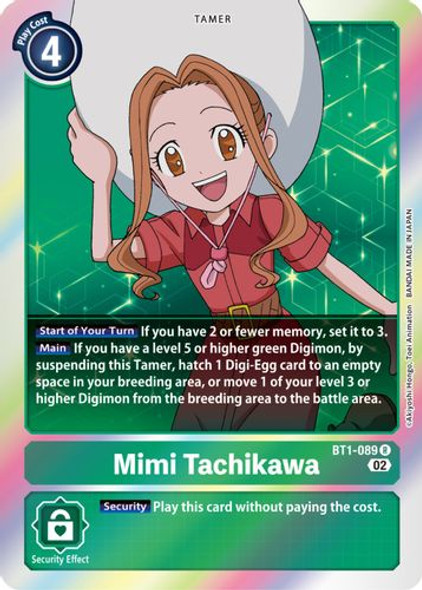 BT01-089R Mimi Tachikawa (RB01 Reprint) (Foil)