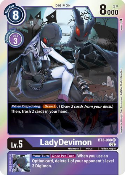 [BT03-088R] LadyDevimon (RB01 Reprint) (Foil)