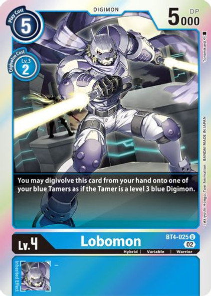 BT04-025U Lobomon (RB01 Reprint) (Foil)