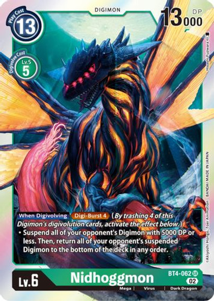 BT04-062SR Nidhoggmon (RB01 Reprint) (Foil)