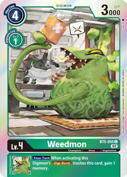 BT05-050C Weedmon (RB01 Reprint) (Foil)