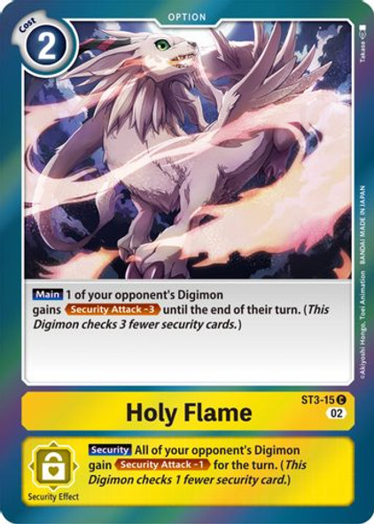 [ST03-015C] Holy Flame (RB01 Reprint) (Foil)