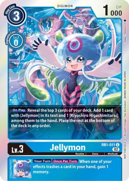 RB01-011U Jellymon (Box Topper) (Foil)