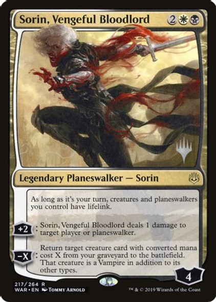 Planeswalker Stamped - Sorin, Vengeful Bloodlord-217R
