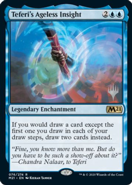 Planeswalker Stamped - Teferi's Ageless Insight-076P