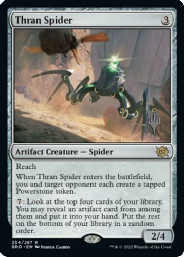 Planeswalker Stamped - Thran Spider-254R