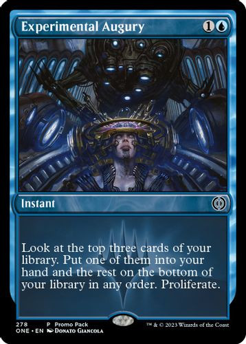 Planeswalker Stamped - Experimental Augury-278P (Foil)