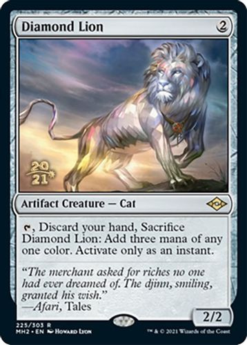 Prerelease Stamped - Diamond Lion-225R (Foil)