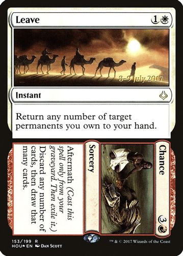 Prerelease Stamped - Leave // Chance-153R (Foil)