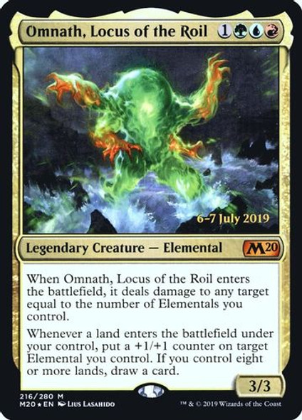 Prerelease Stamped - Omnath, Locus of the Roil-216M (Foil)