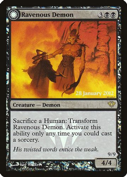 Prerelease Stamped - Ravenous Demon-071P (Foil)