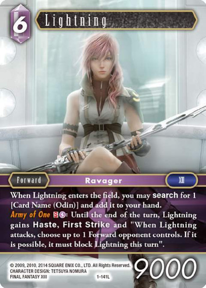 FF01-141L Lightning