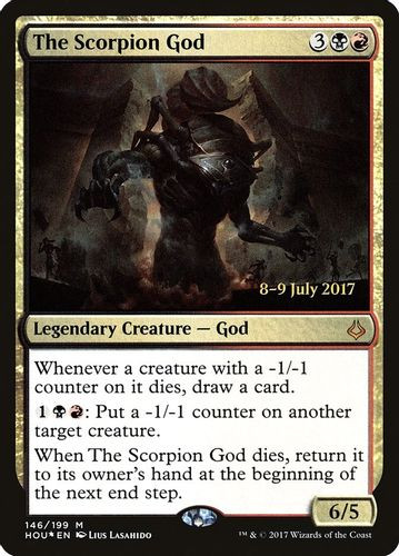 Prerelease Stamped - The Scorpion God-146M (Foil)