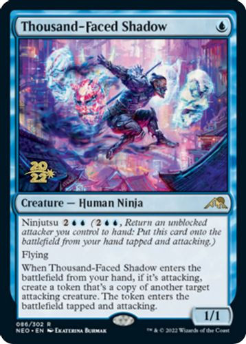 Prerelease Stamped - Thousand-Faced Shadow-086R (Foil)