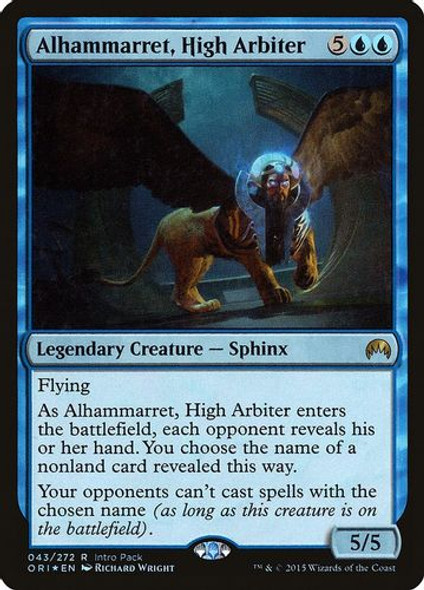 Unique and Miscellaneous Promos - Alhammarret, High Arbiter-043R (Foil)