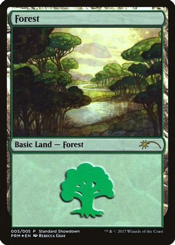 Standard Showdown Promos - Forest (Rebecca Guay)-005P (Foil)