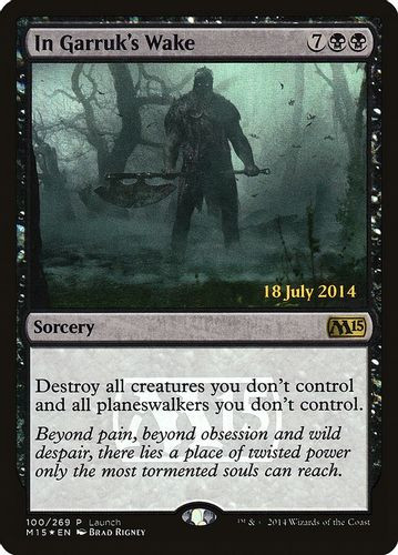 Launch Party & Release Event Promos - In Garruk's Wake-100P (Foil)