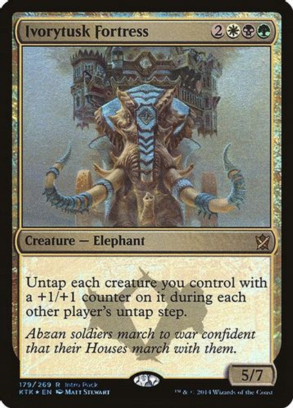 Unique and Miscellaneous Promos - Ivorytusk Fortress-179R (Foil)