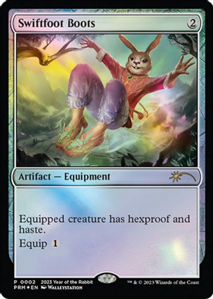 Unique and Miscellaneous Promos - Swiftfoot Boots (Year of the Rabbit 2023)-002P (Foil)