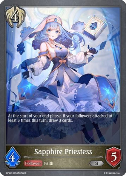 BP02-095EN S Sapphire Priestess