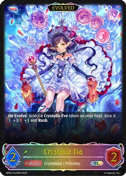 BP02-SL02EN SL Crystalia Tia (Evolved) (Super Legendary)