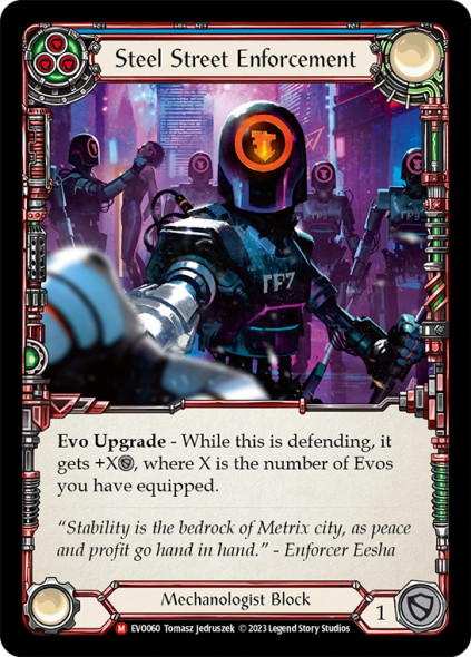 FAB11 1st EVO-060M Steel Street Enforcement (Rainbow Foil)