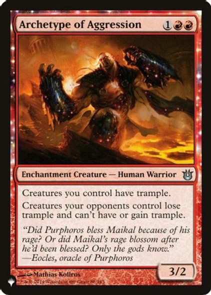 The List - Archetype of Aggression-088U