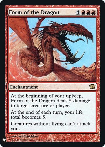The List - Form of the Dragon-187R (Foil)