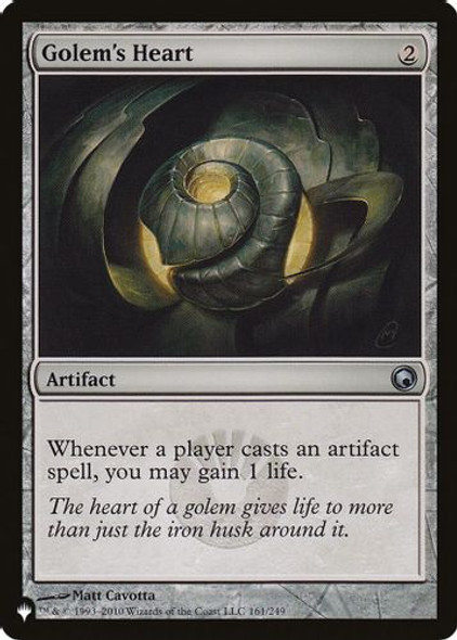 The List - Golem's Heart-161U