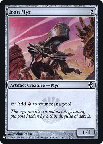 The List - Iron Myr-168C (Foil)