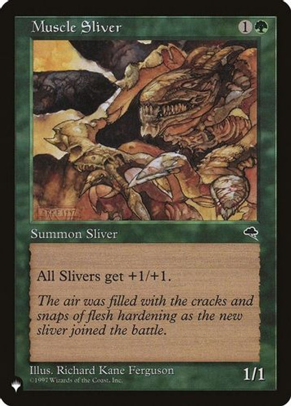 The List - Muscle Sliver-132C