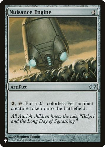 The List - Nuisance Engine-121U