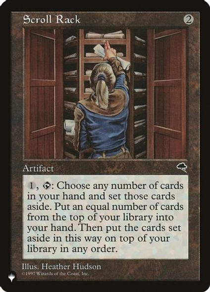 The List - Scroll Rack-298R