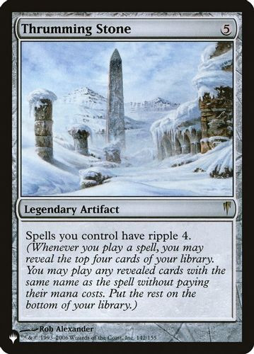 The List - Thrumming Stone-142R