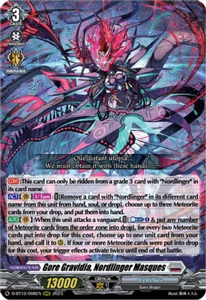 D-BT12/008EN RRR Gore Gravidia, Nordlinger Masques