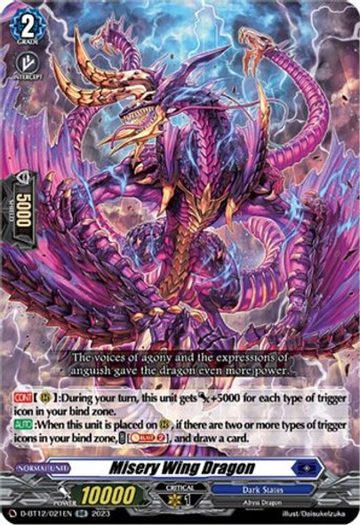 D-BT12/021EN RR Misery Wing Dragon