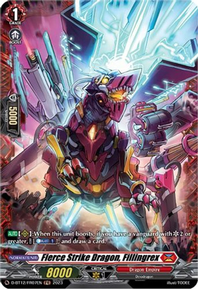 D-BT12/FR07EN FR Fierce Strike Dragon, Fillingrex (FR)