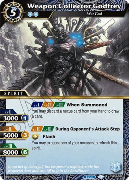 BSS03-082R Weapon Collector Godfrey (Foil)