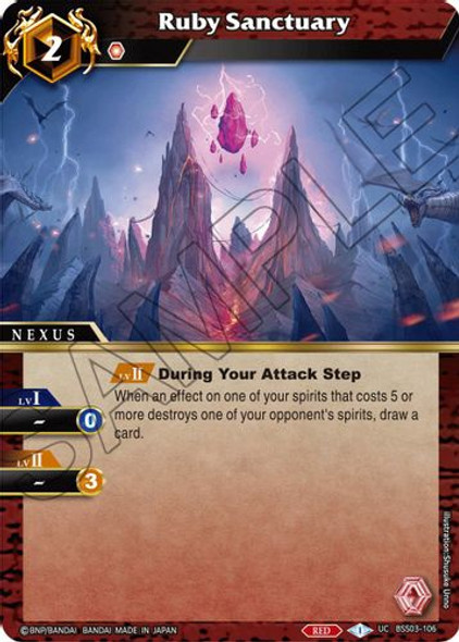 BSS03-106U Ruby Sanctuary (Foil)