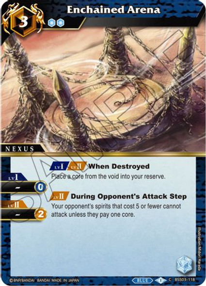 BSS03-118C Enchained Arena (Foil)