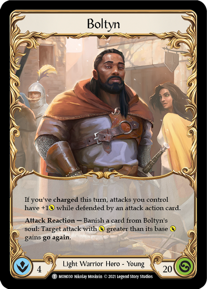 FAB04 MON-030/105T Boltyn // Hatchet of Body (1st ed)