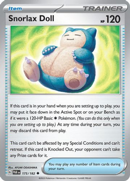 SV04-PAR-EN-175/182UC Snorlax Doll