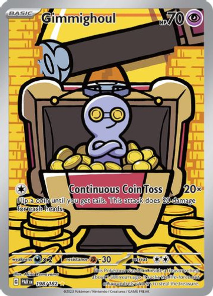 [SV04][PAR-198/182](GR) Gimmighoul (Holo)
