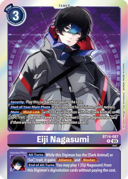 BT14-087R Eiji Nagasumi (Foil)