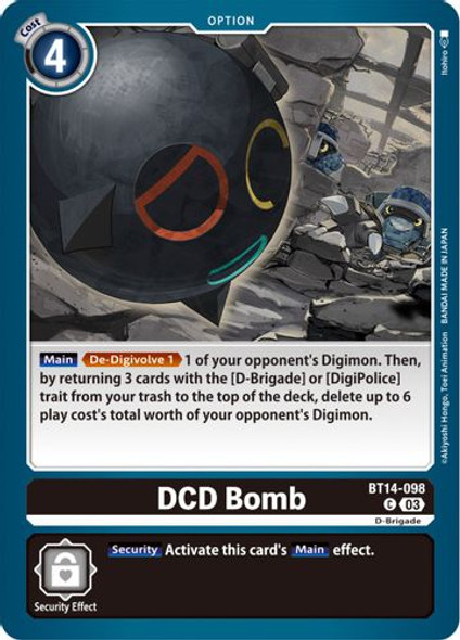 BT14-098C DCD Bomb