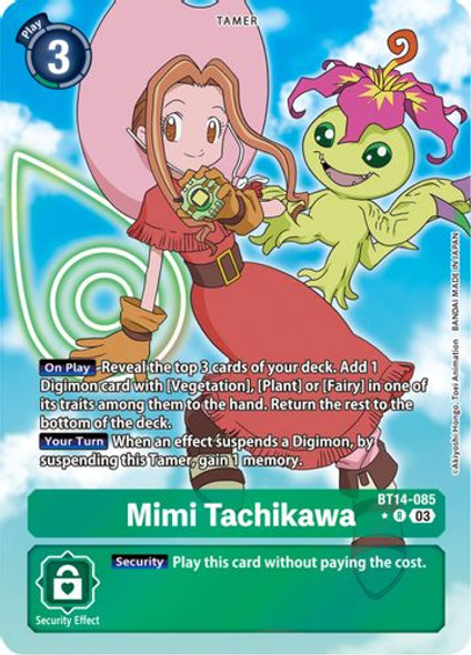 BT14-085R Mimi Tachikawa (Alternate Art) (Foil)